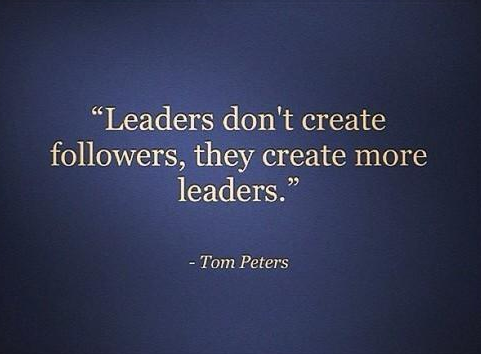 perfect - leaders create leaders